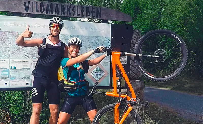 MTB längs vildmarksleden