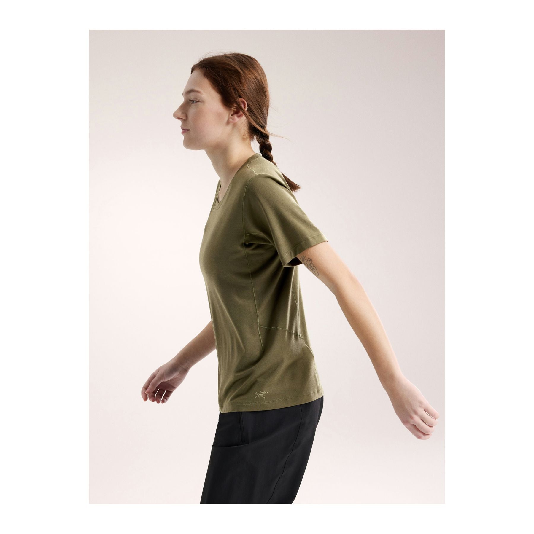 Lana Merino Wool Crew SS W, Tatsu