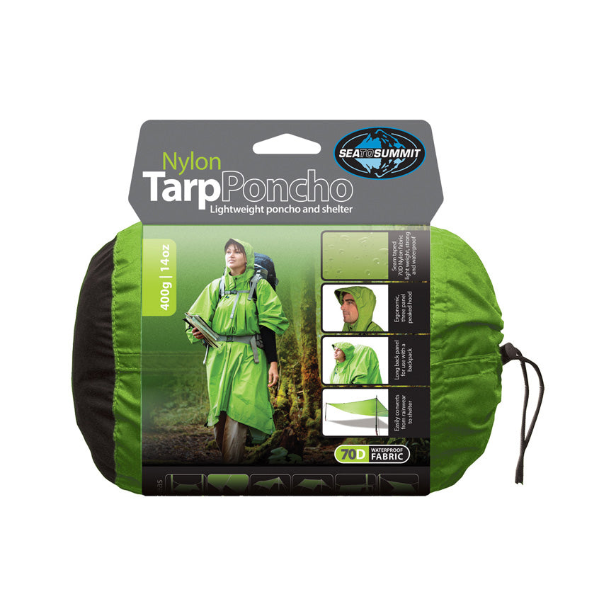 Nylon Tarp Poncho-3
