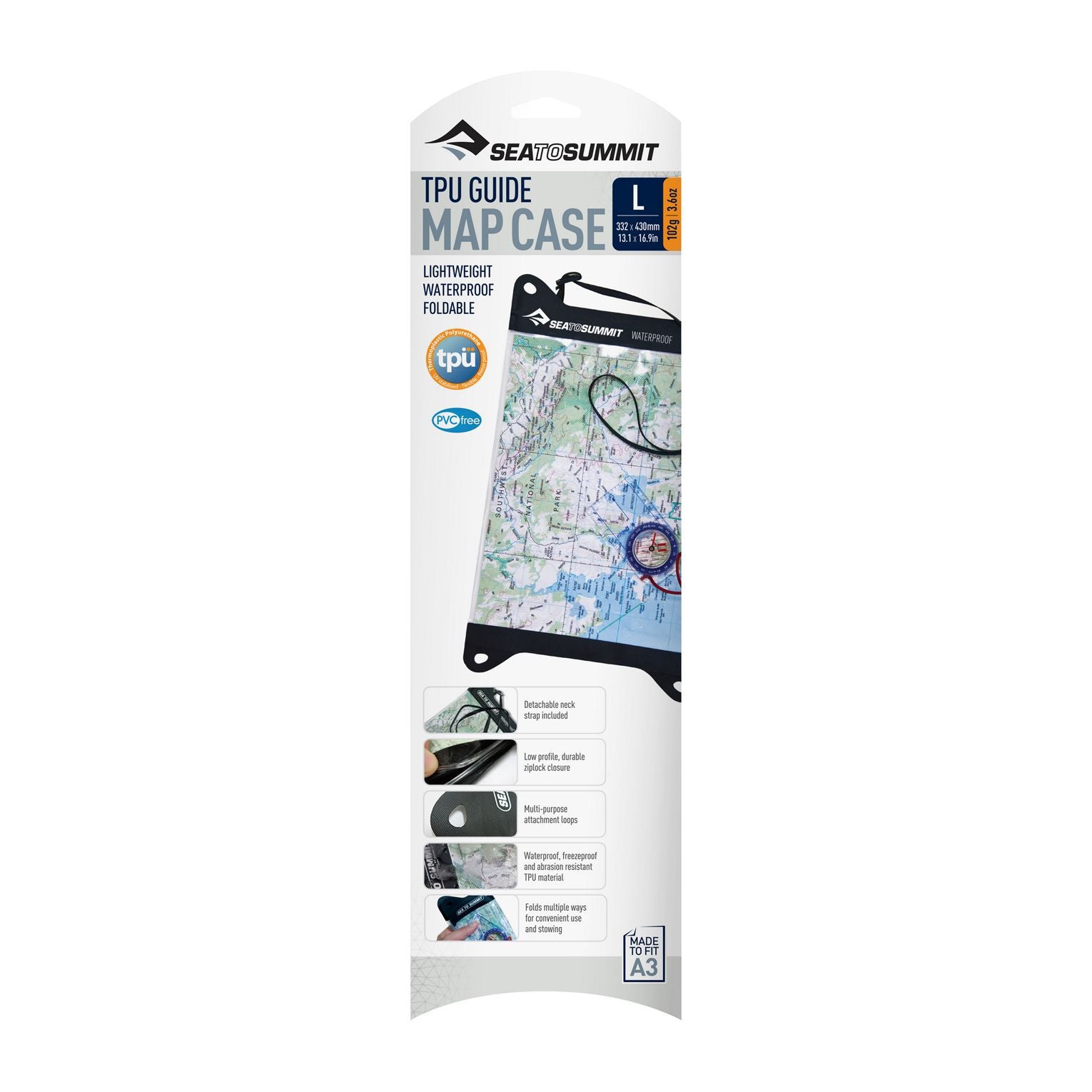 Map Case TPU Waterproof Large 33X43cm-3