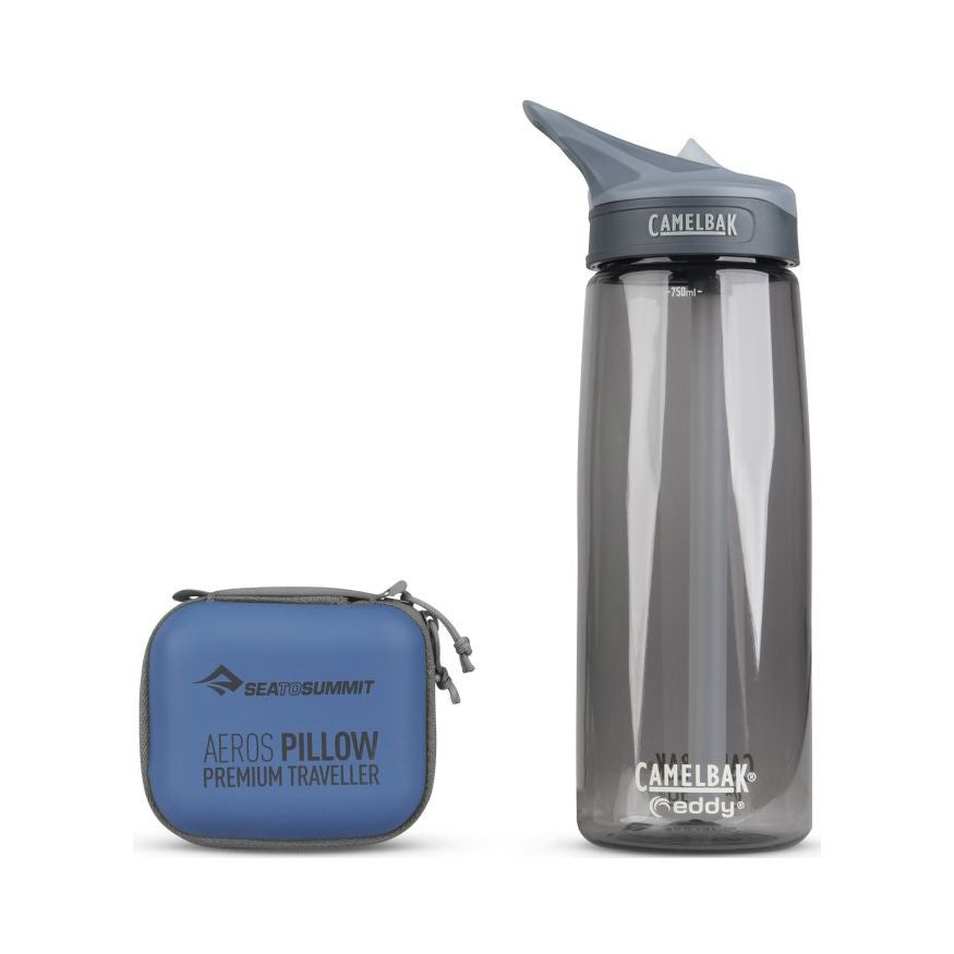 Pillow Aeros Premium Traveller, Navy blue