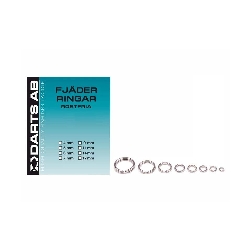Darts Fjäderringar, 4 mm