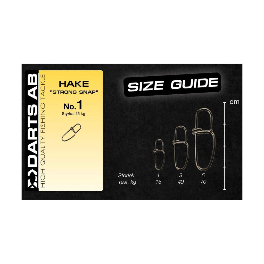 Darts Hake Strong Snap 1, 3