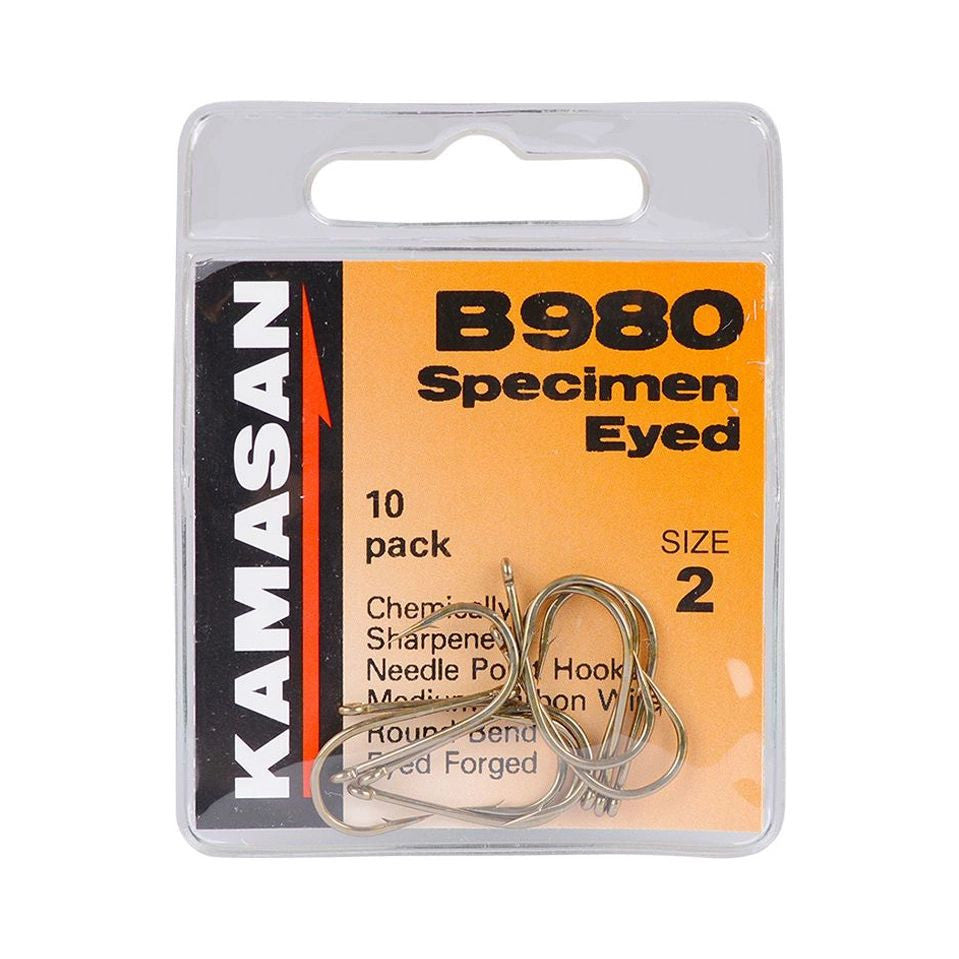 Specimen Eyed Hook, 10