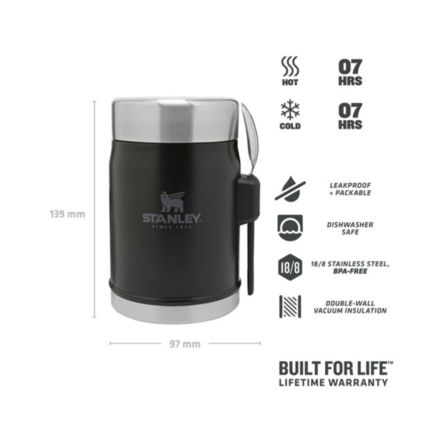 The Legendary Food Jar + Spork 0.4L, 