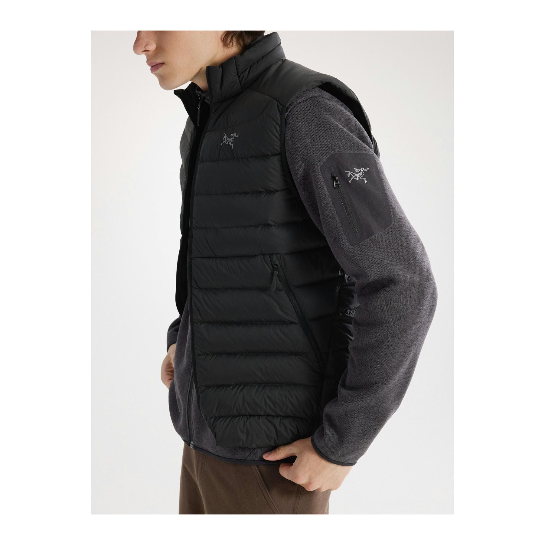 Covert Cardigan M, Black heather ii