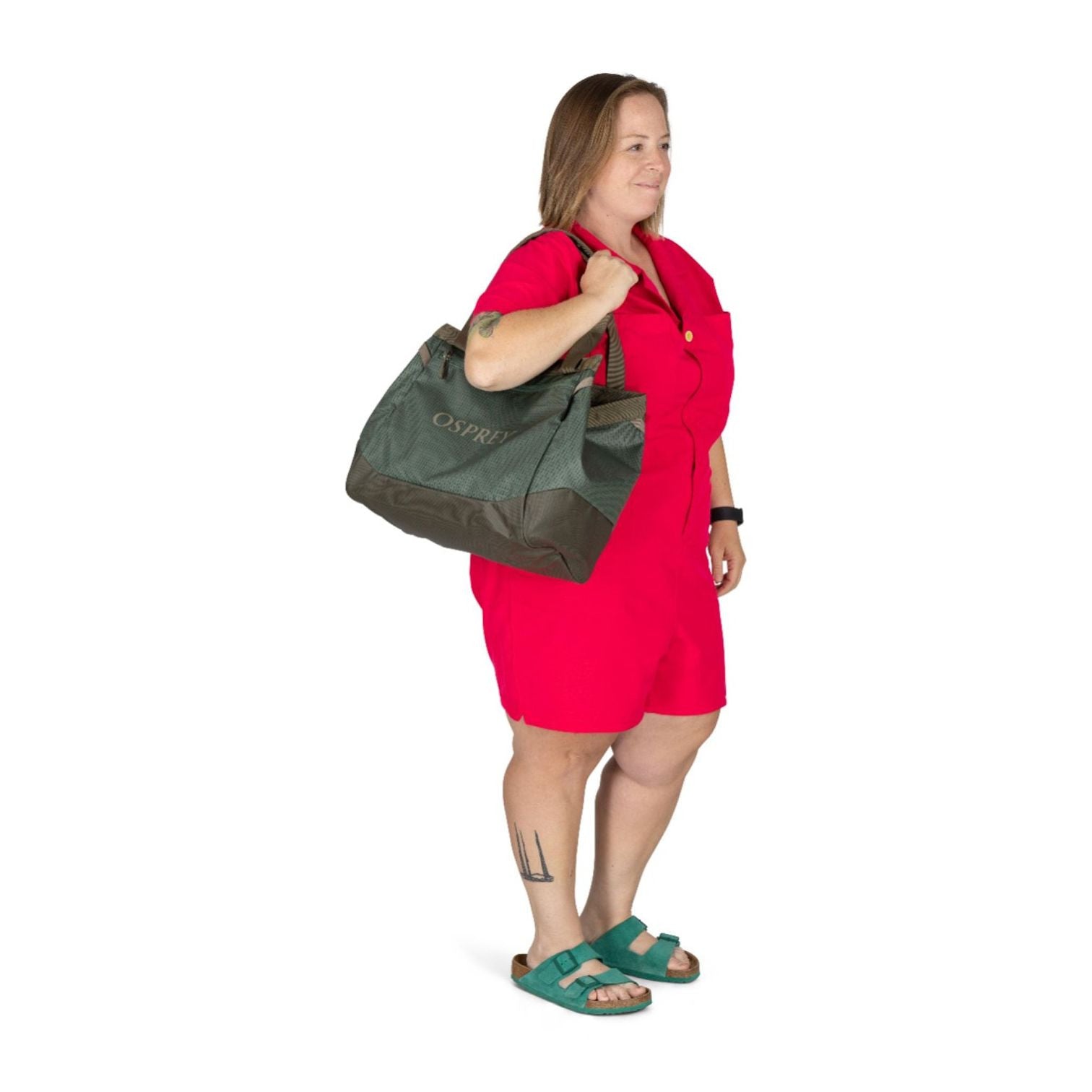 Transporter Gear Tote 28L, Pine leaf earl grey