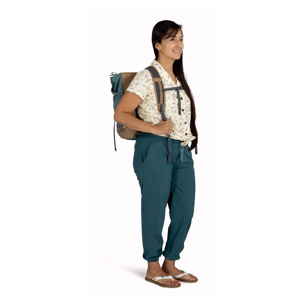 Daylite Large Tote Pack 26, Cascade blue latte brown