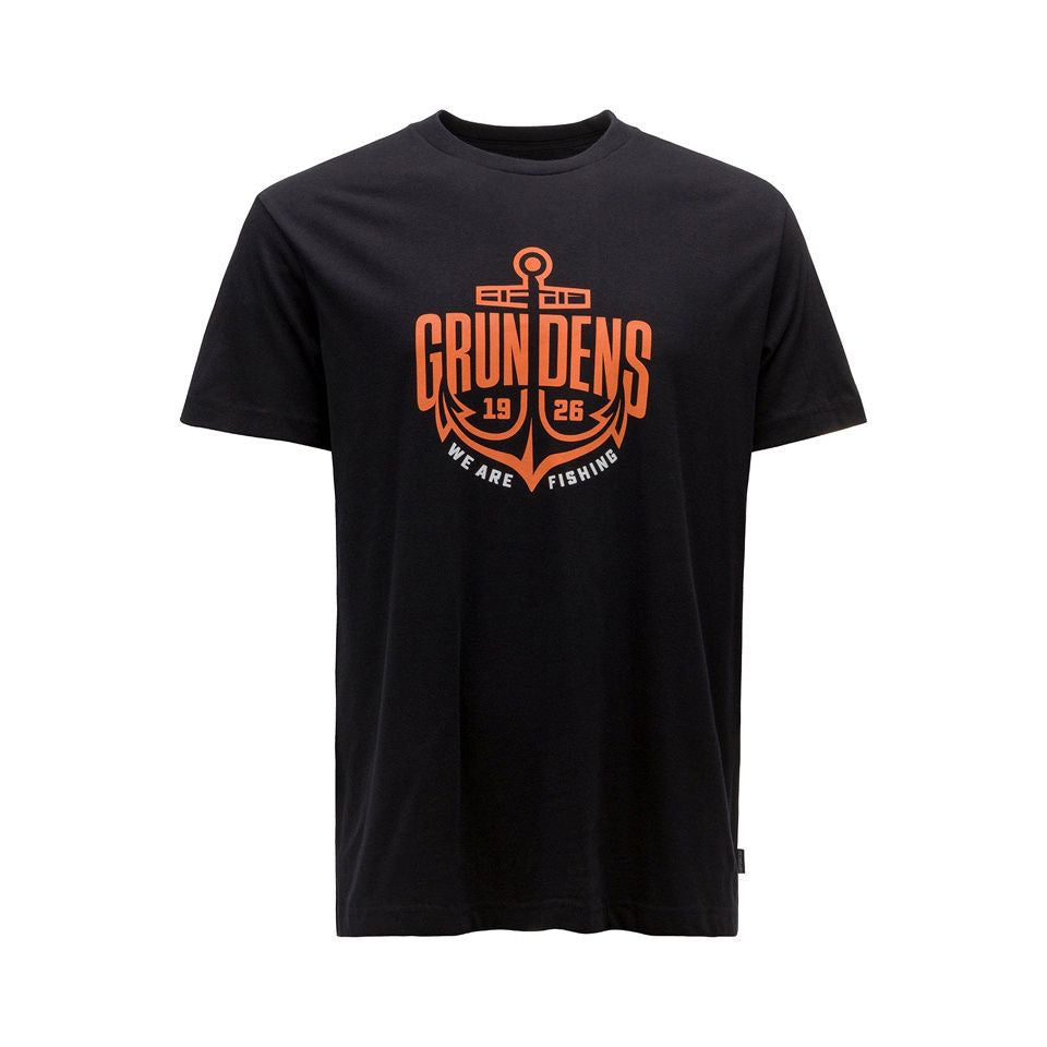 Logo Anchor SS T-Shirt, Black