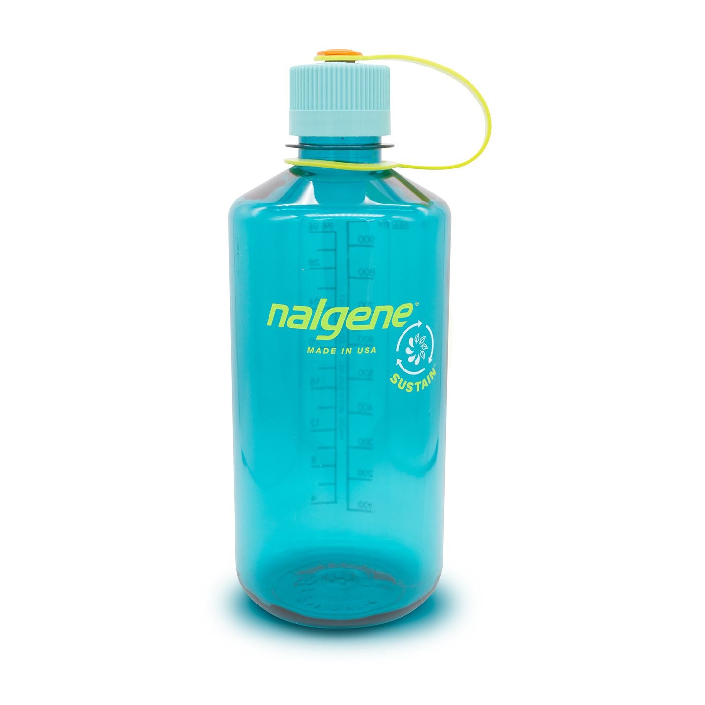 Flaska 1,0 L Narrow Mouth, Cerulean