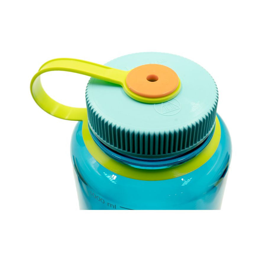 Flaska 1,0 L Wide Mouth, Cerulean
