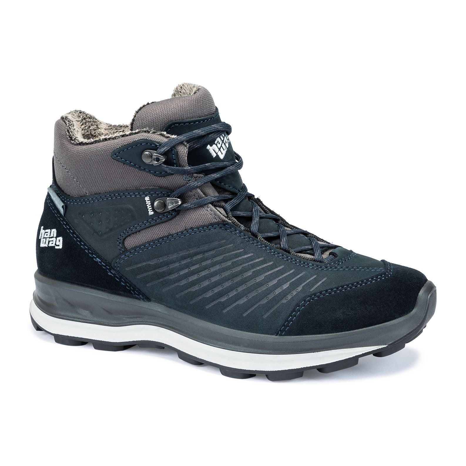 Bluestrait Mid Lady ES, Navy/ light grey