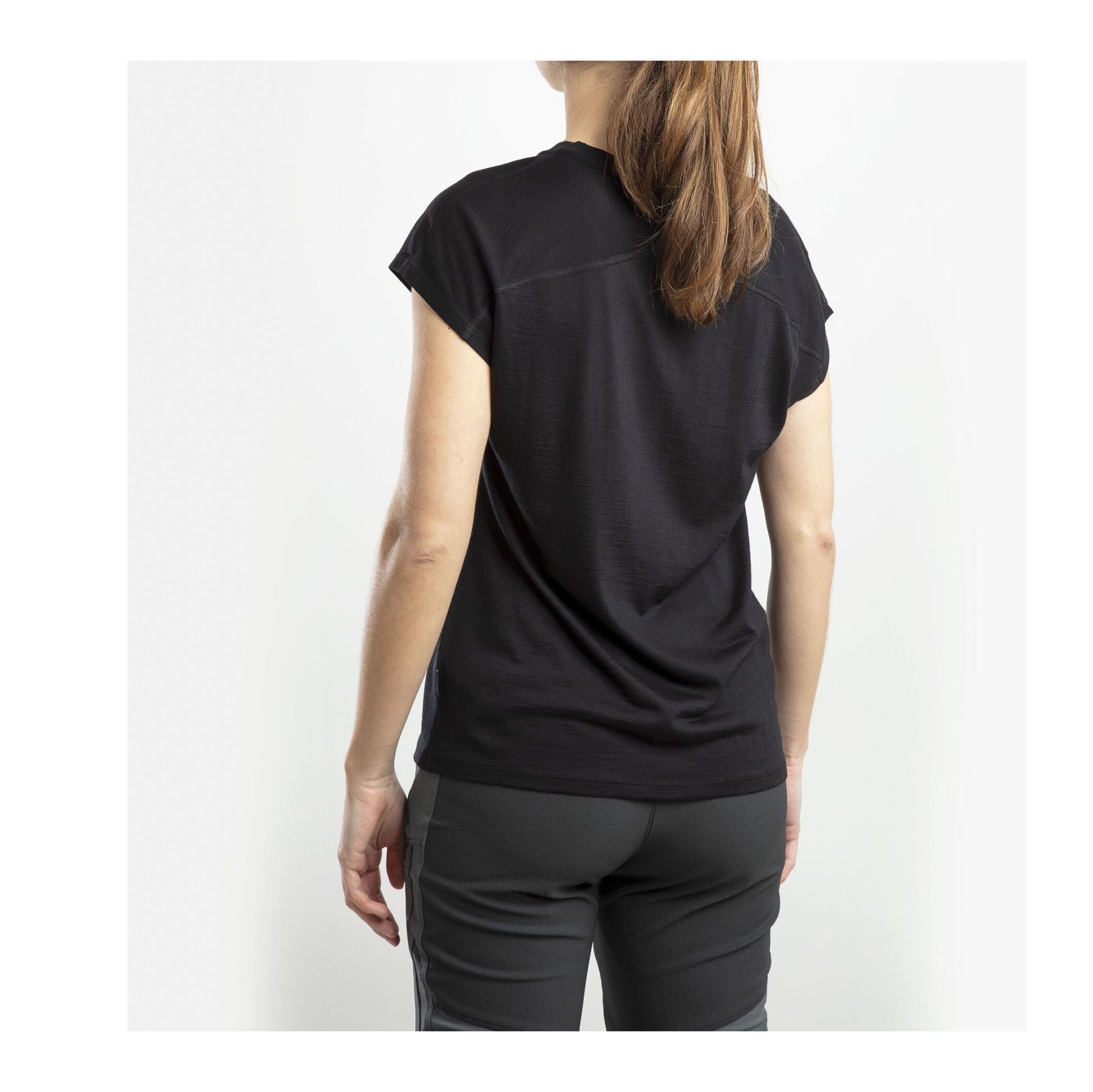 Gimmer Merino Lt Top W, Black