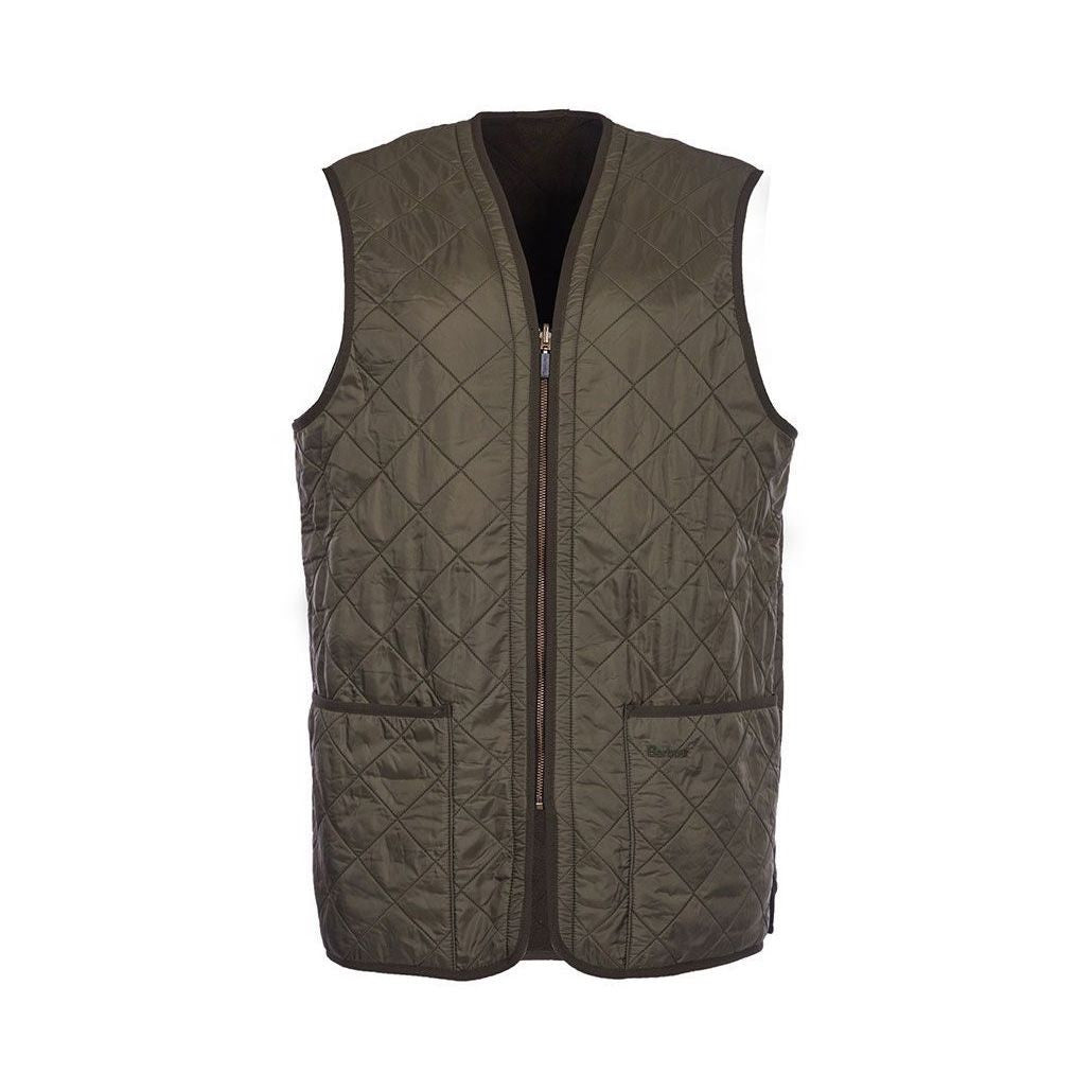 Polarquilt Waistcoat/Zip-In Liner, Olive