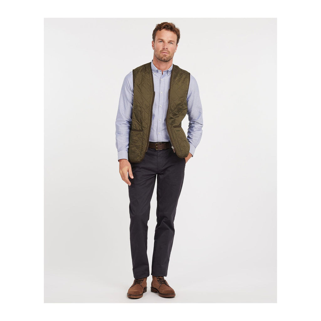 Polarquilt Waistcoat/Zip-In Liner, Olive