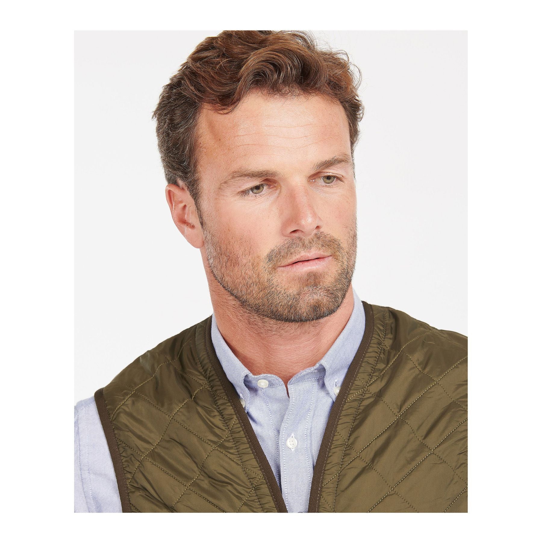 Polarquilt Waistcoat/Zip-In Liner, Olive