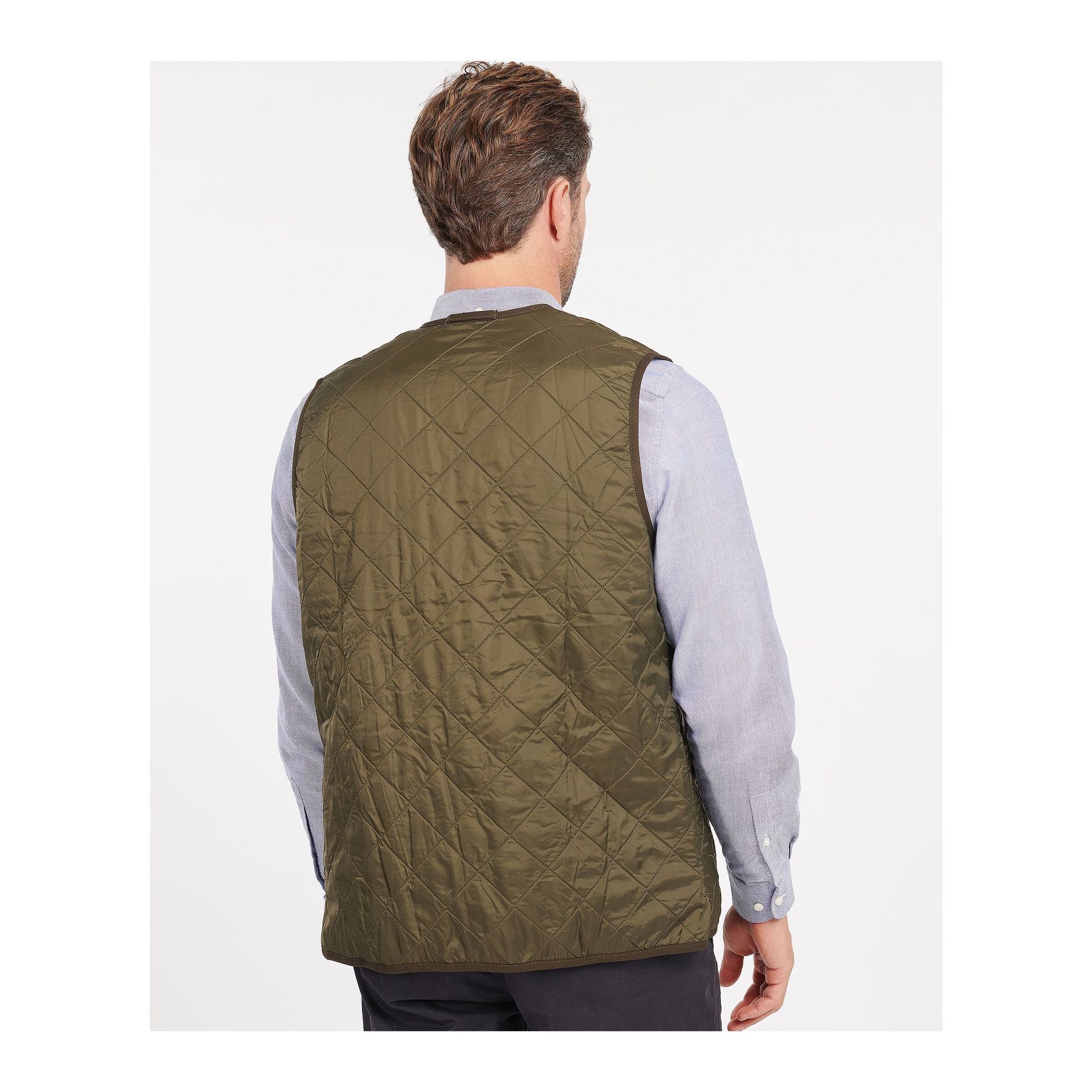 Polarquilt Waistcoat/Zip-In Liner, Olive