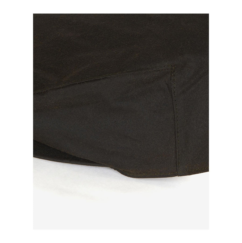 Wax Flat Cap, Olive