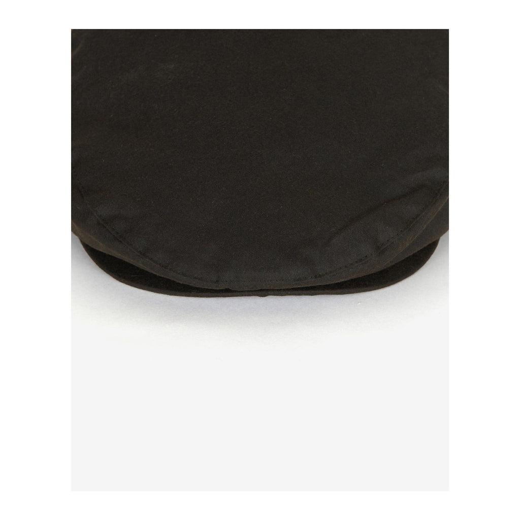 Wax Flat Cap, Olive