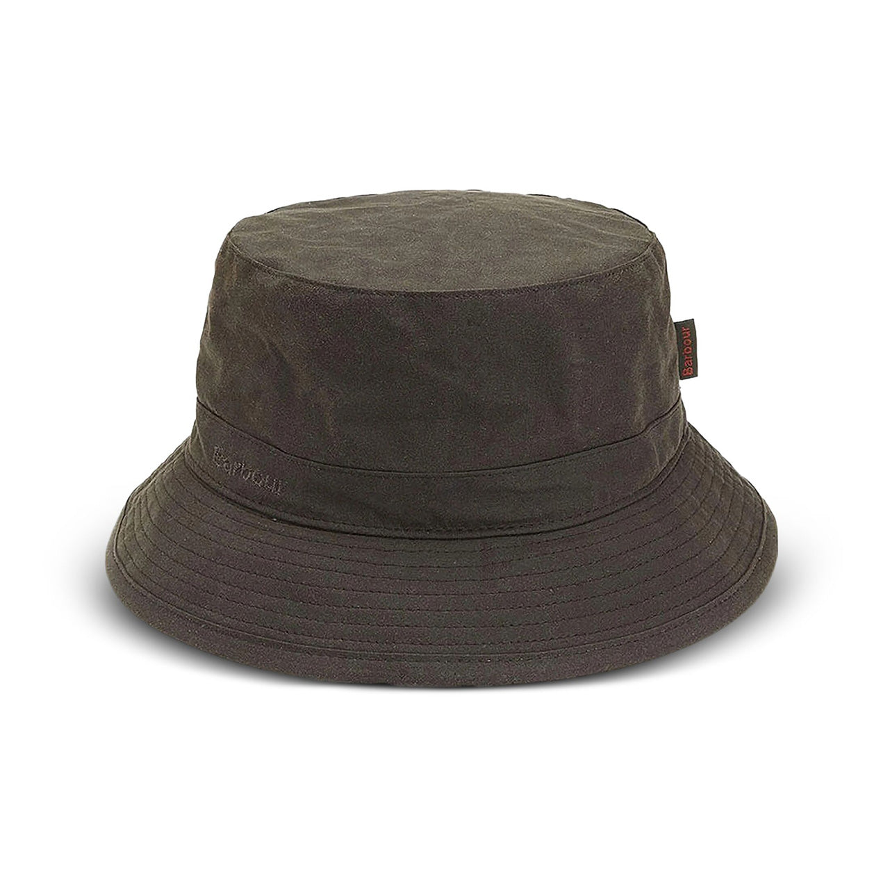 Waxed Bucket Hat, Olive