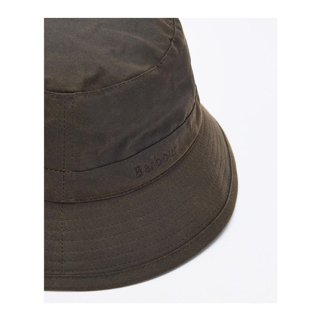 Waxed Bucket Hat, 
