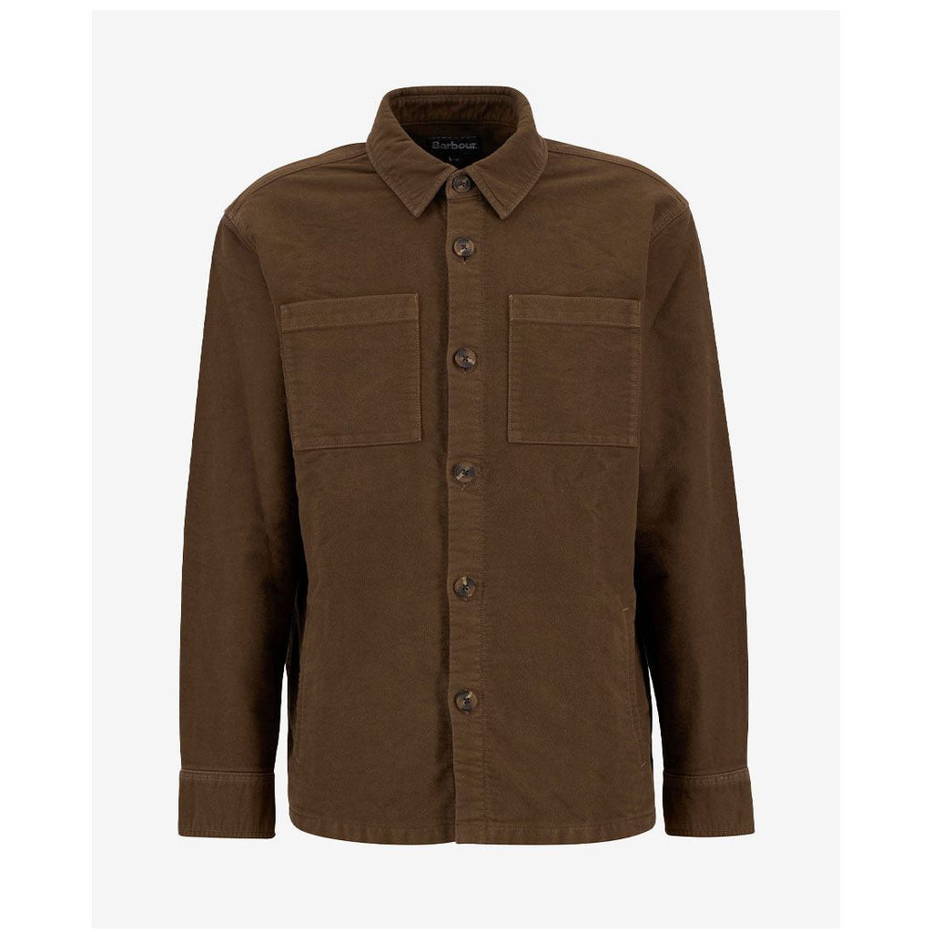 Moleskin Overshirt, Dark sand