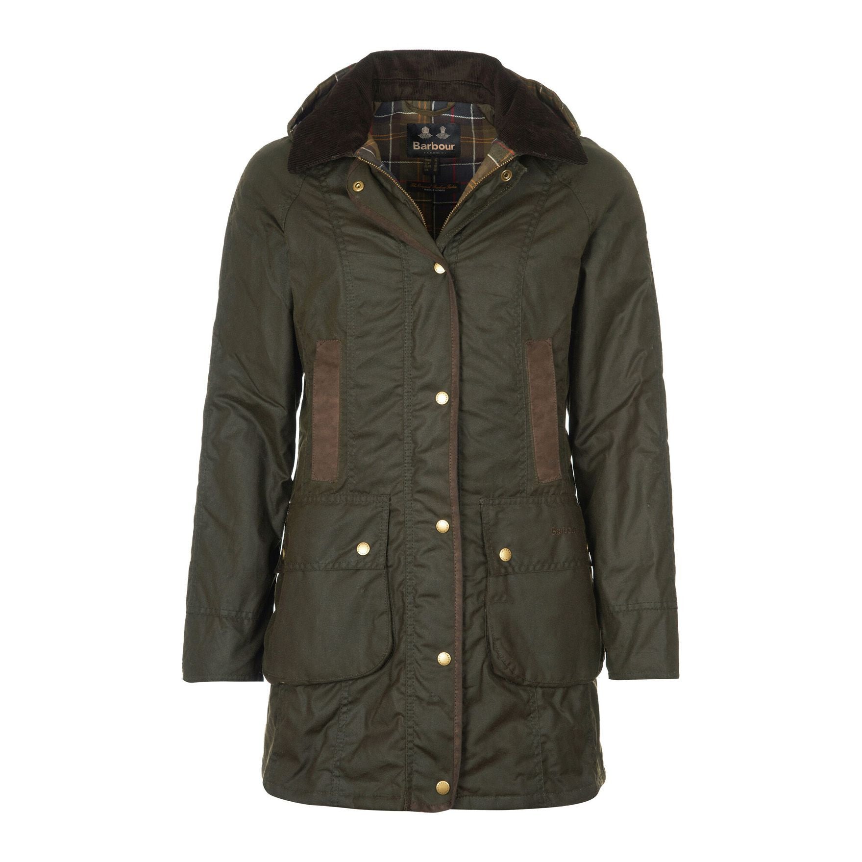 Bower Wax Jacket W, Olive