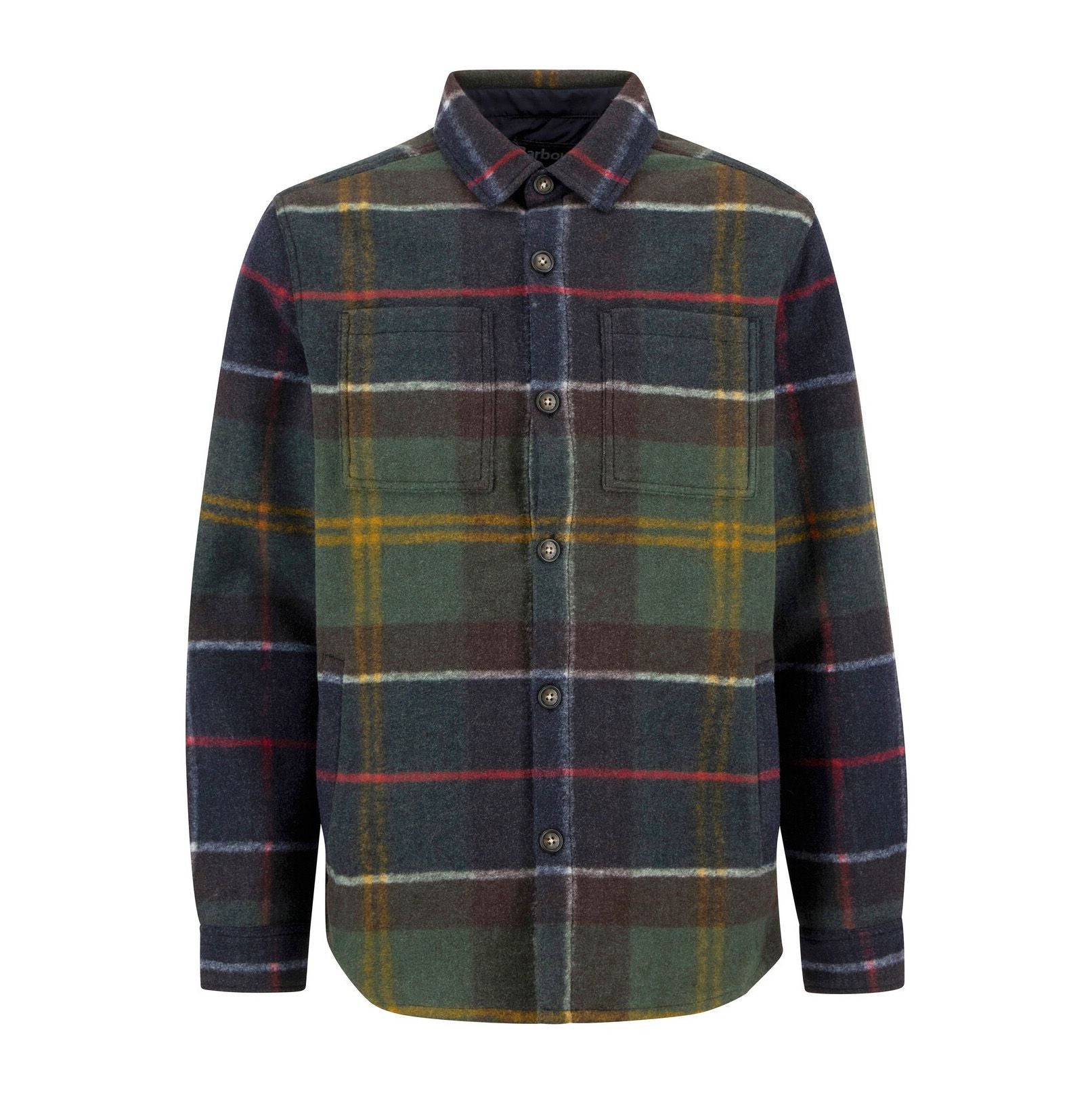 Chapter Tailored Check Overshirt, Classic tartan