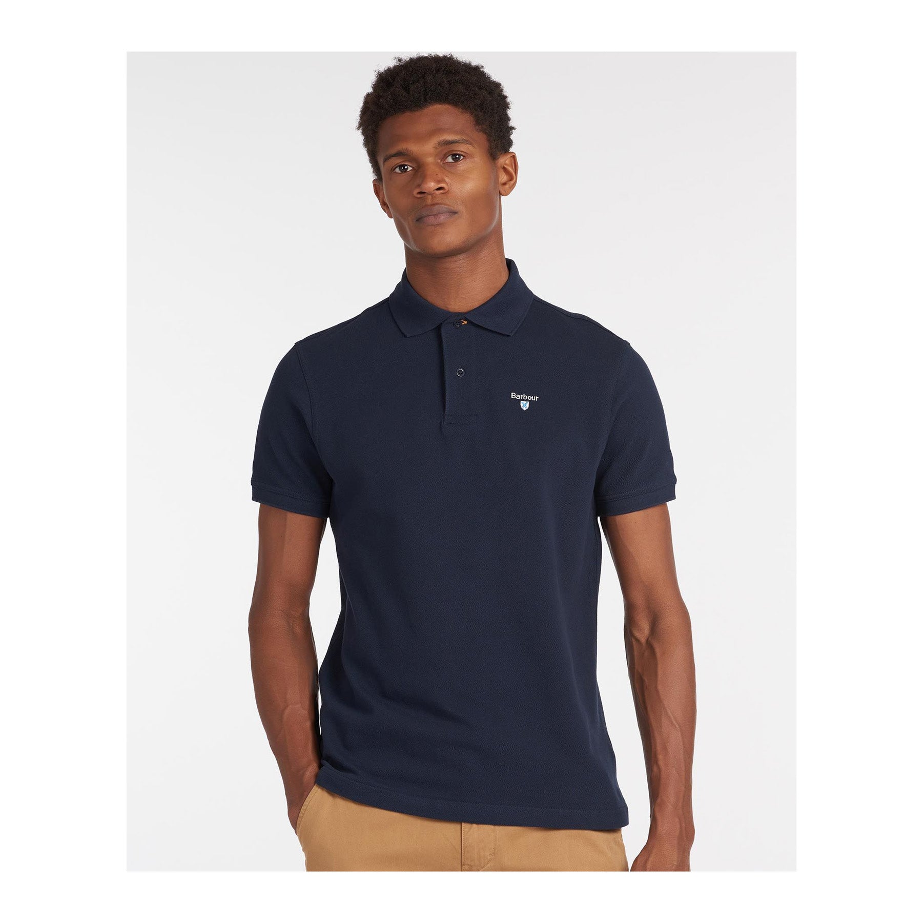 Original Sports Tailored Polo Shirt, New navy