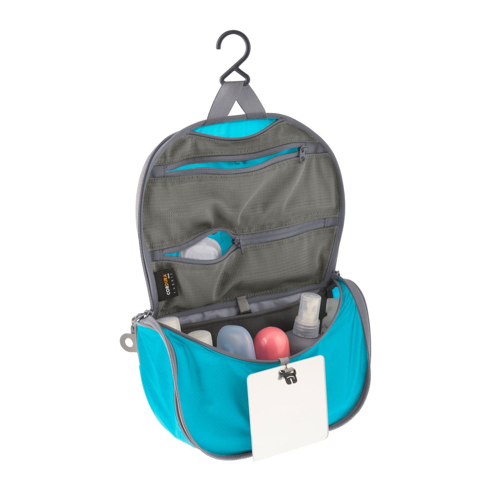 Ultra-Sil Hanging Toiletry Bag, Blue atoll