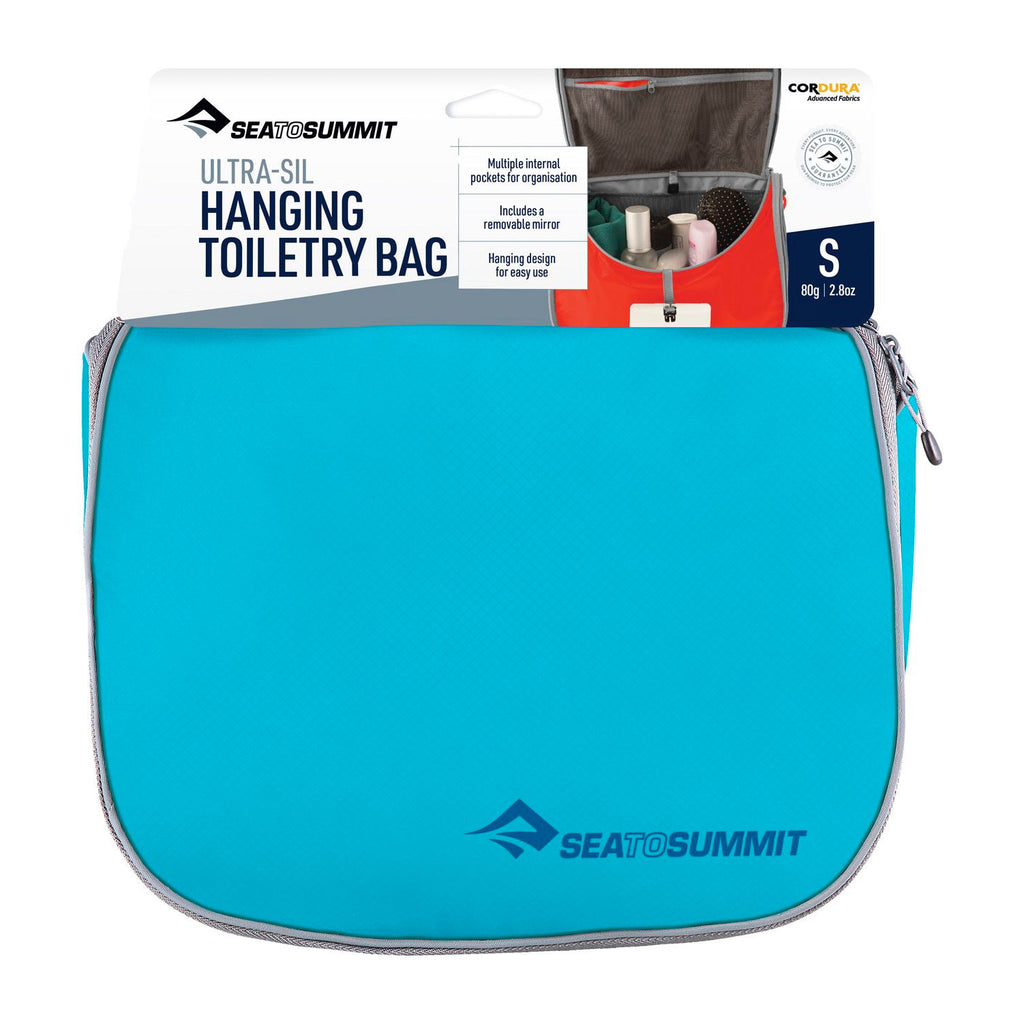 Ultra-Sil Hanging Toiletry Bag, Blue atoll