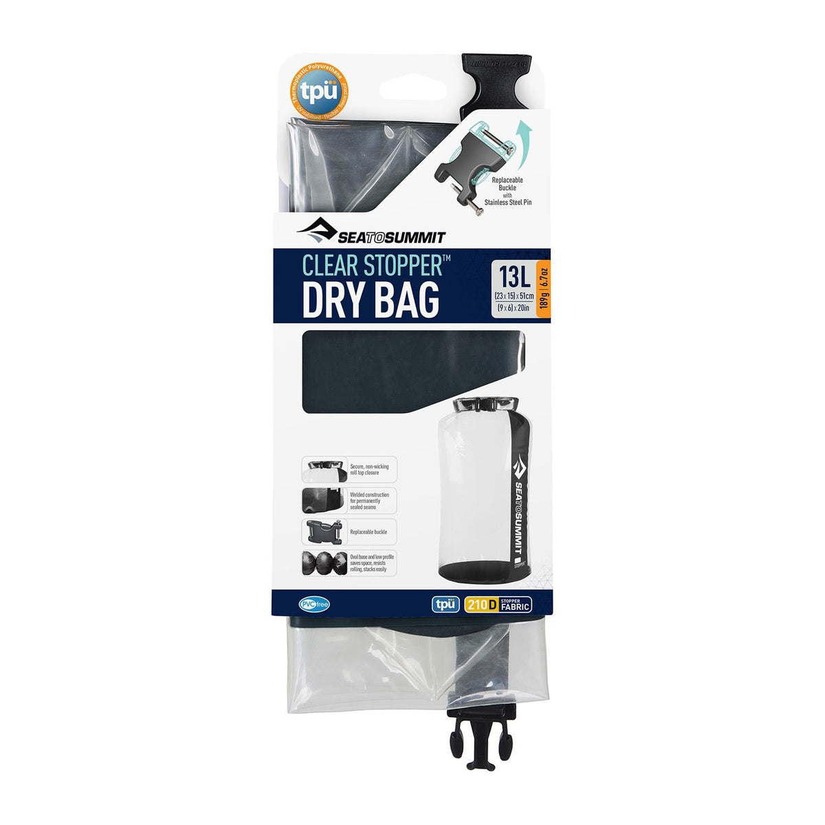 Dry Sack Stopper Clear, Clear