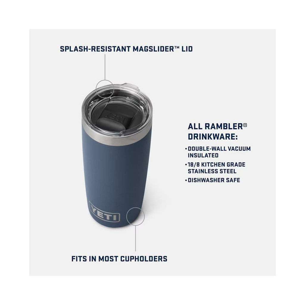 Rambler 10 Oz (296 ML) Tumbler, Navy