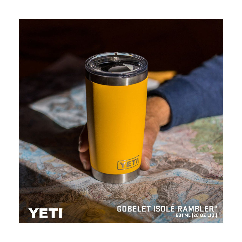 Rambler 20 Oz (591 ML) Tumbler, Rescue red