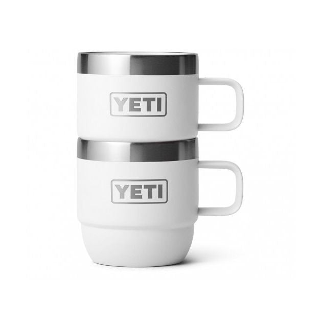 Espresso 6oz (177 ML) Mug 2-pack, White
