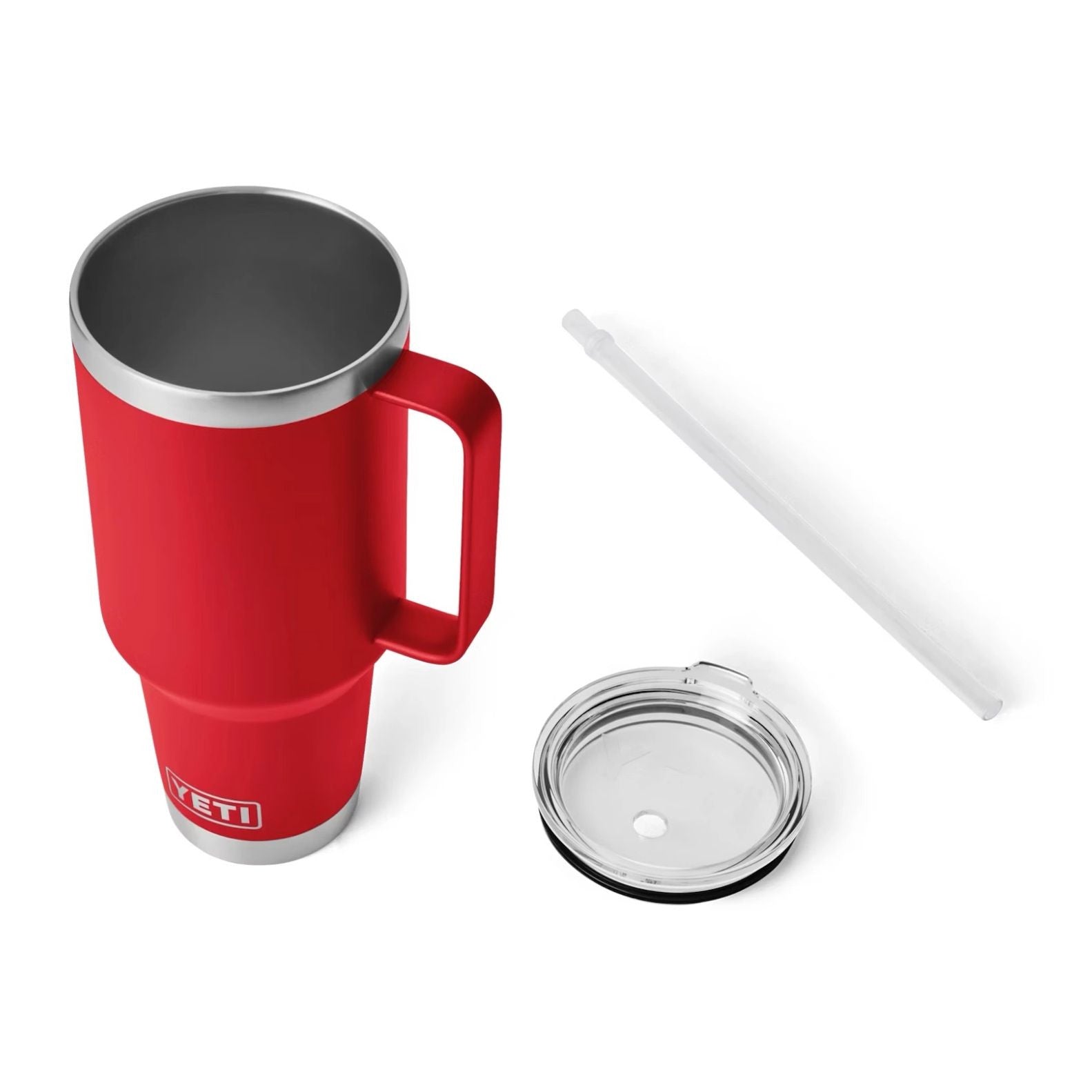 Rambler 25 Oz (739ml) Straw Mug, Rescue red