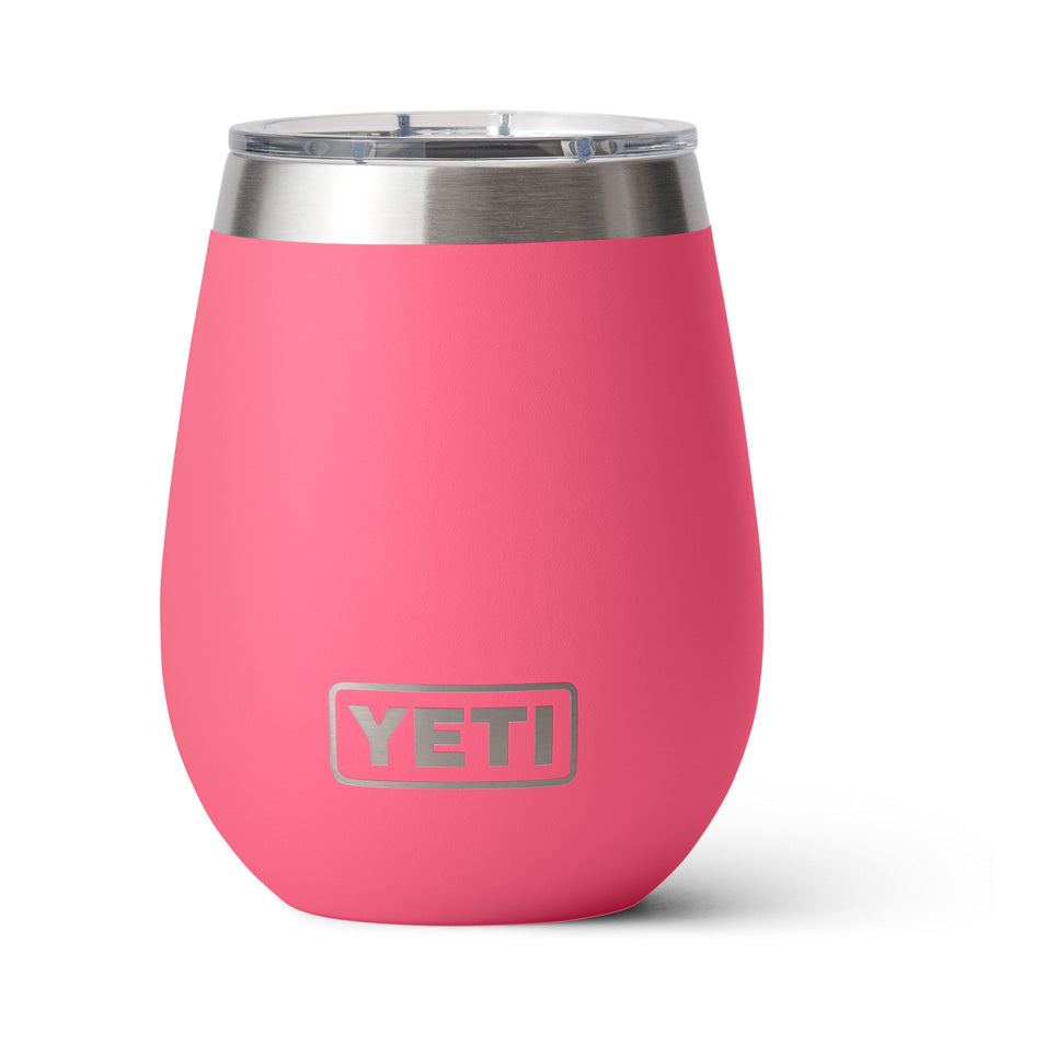 Rambler 10 Oz Wine Tumbler, Tropical pink