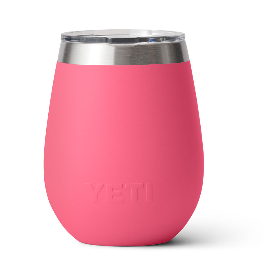 Rambler 10 Oz Wine Tumbler, Tropical pink