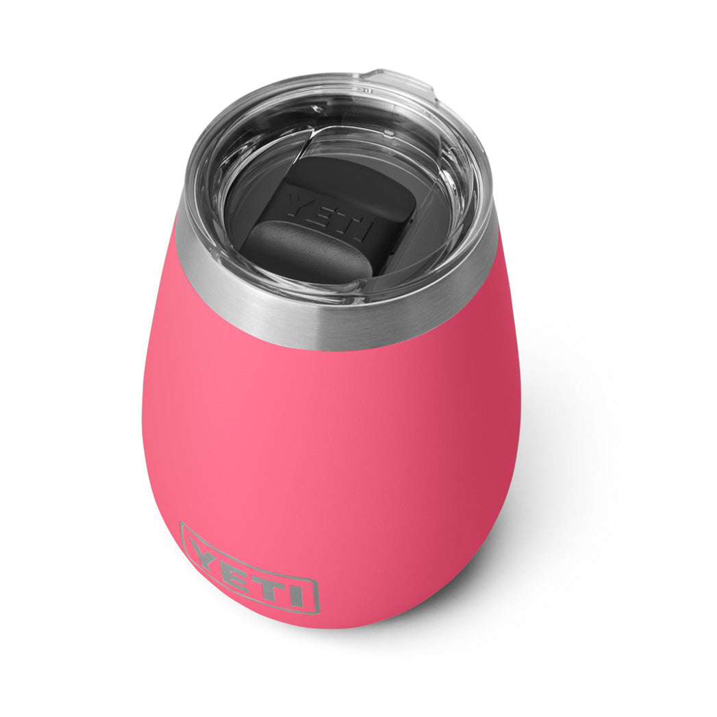 Rambler 10 Oz Wine Tumbler, Tropical pink