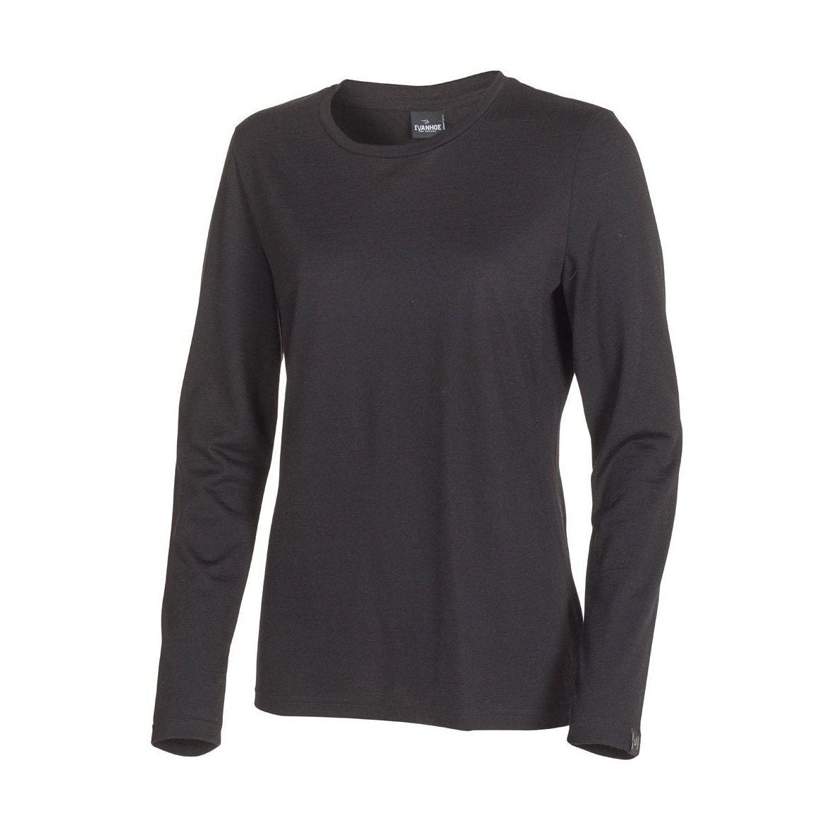 UW Merino long sleeve W, Black