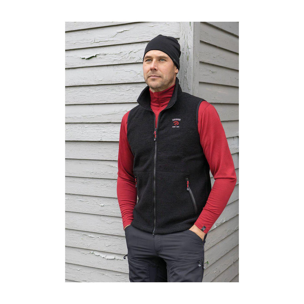 Underwool hat, Royal cherry