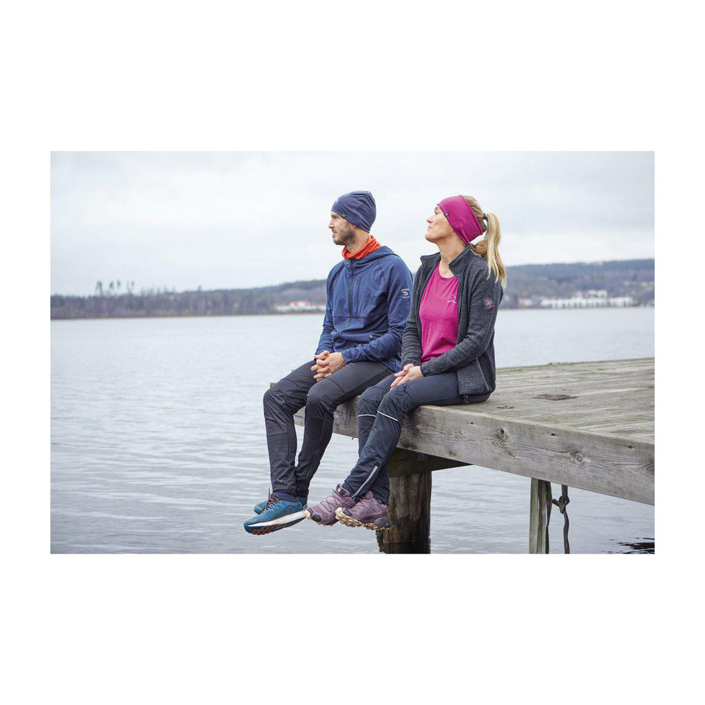 Underwool headband, Royal cherry