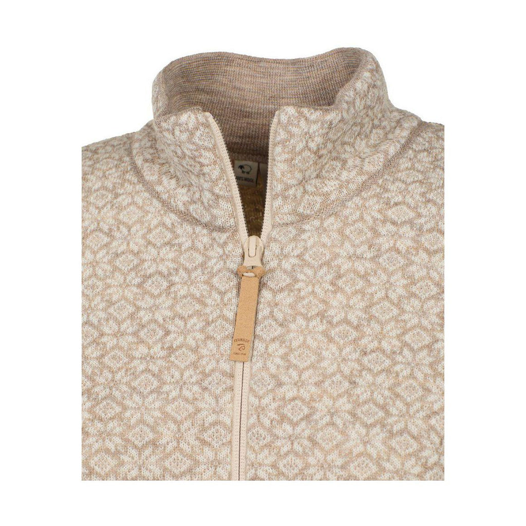 Fiona full zip W, Sand