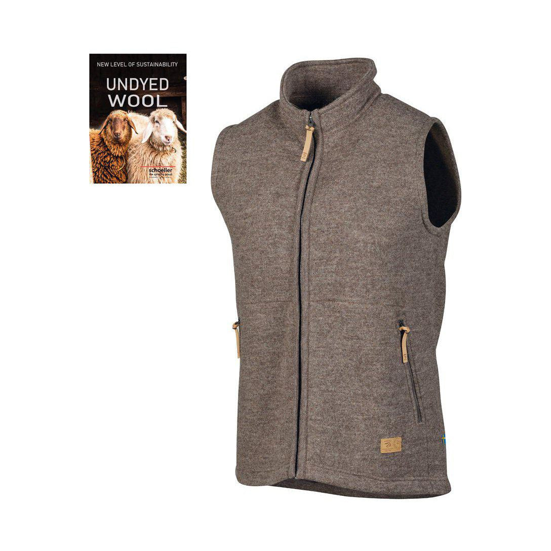 NLS Barley vest M, Nutmeg