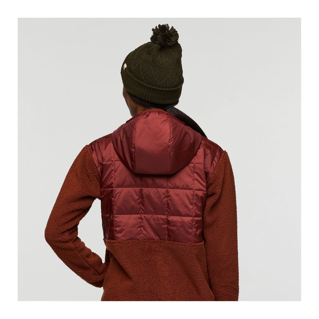 Trico Hybrid Hooded Jacket W, Rusty and rusty