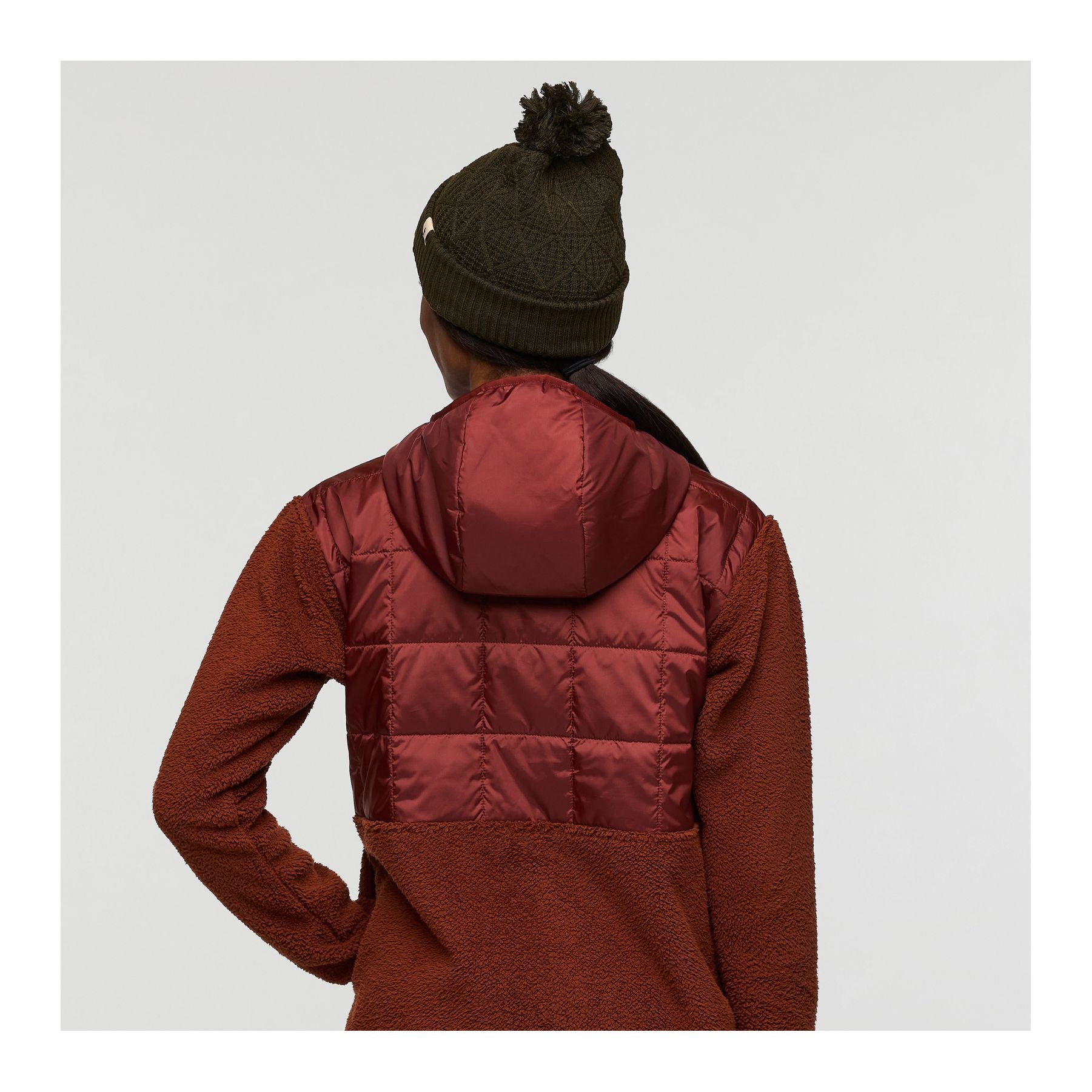 Trico Hybrid Hooded Jacket W, Rusty and rusty