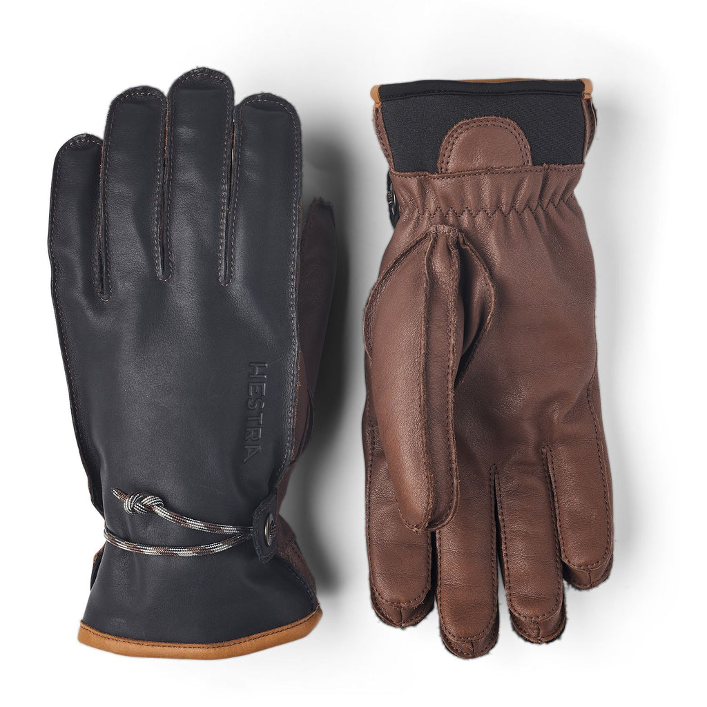 Wakayama - 5 finger, Navy brown