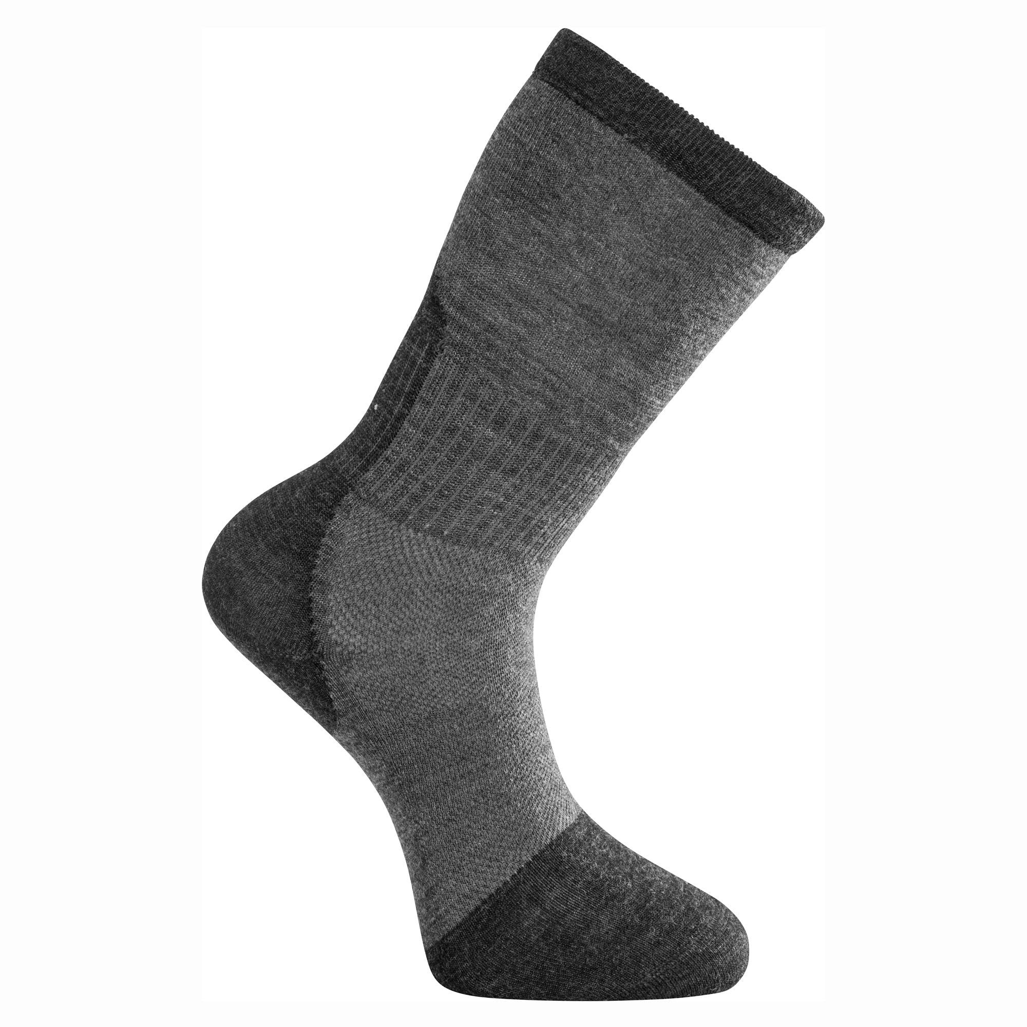 Socks Skilled Liner Classic, Dark grey/grey