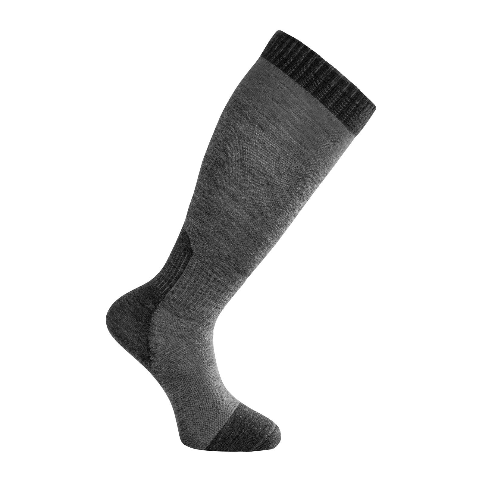 Socks Skilled Liner Knee-High, Dark grey/grey