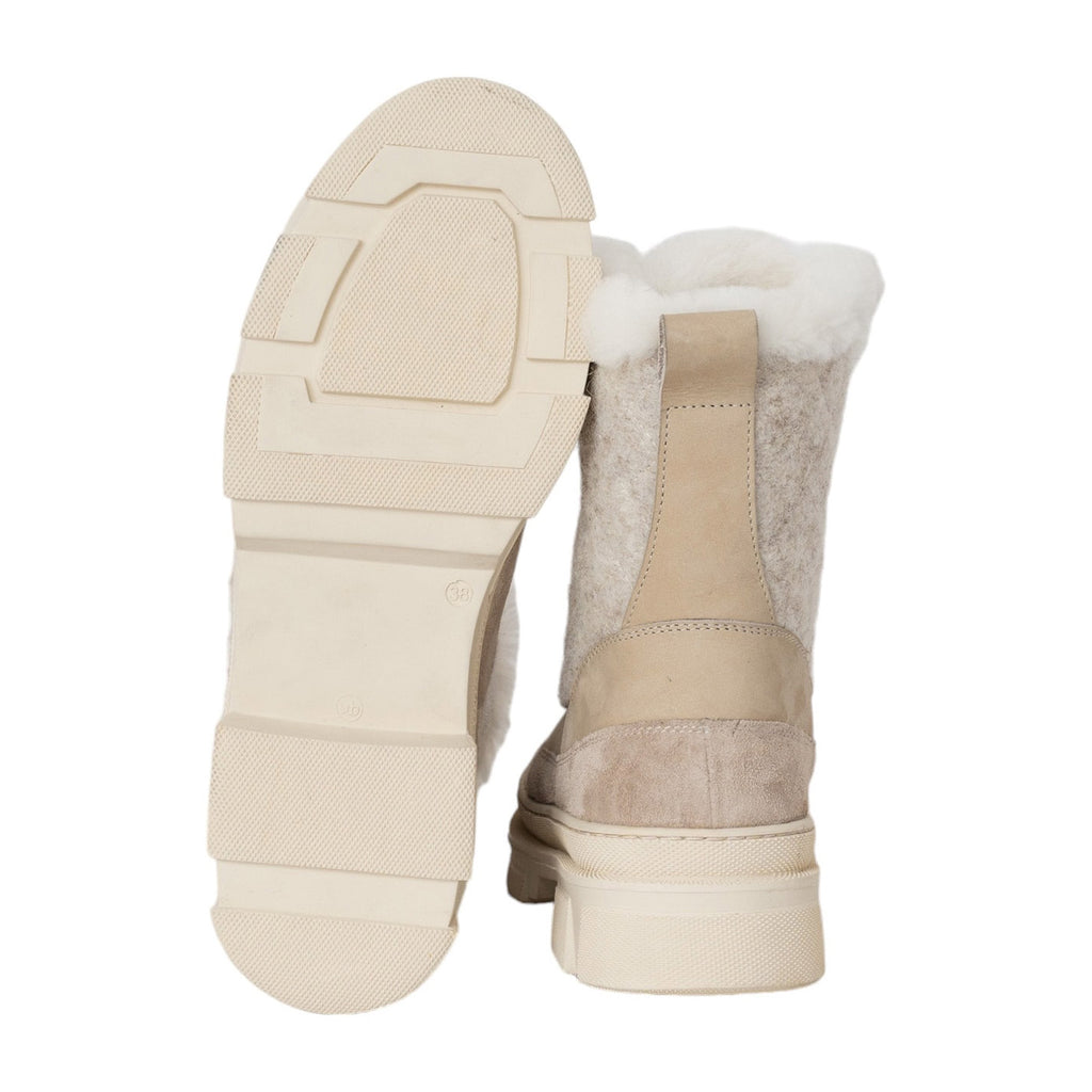 Meghan boots, Cream